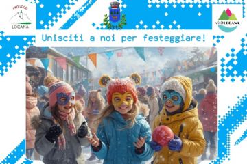 Giornata in maschera sulla neve