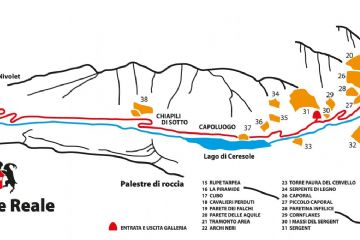 Pertia (Casaforte di) da Sparone, anello - Escursionismo